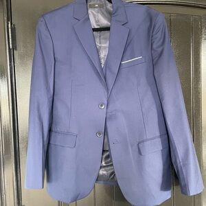 Men's Blue Blazer and vest